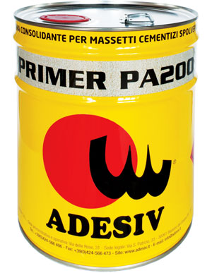 Грунтовка глубокого проникновения ADESIV PRIMER PA200 для обработки цементных стяжек, фанеры