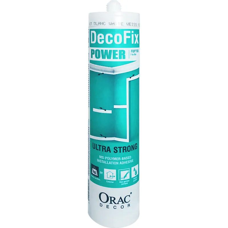 Экстрасильный клей Orac DecoFix Power FDP700 для тяжелой лепнины, для внешних работ и влажных поверхностей
