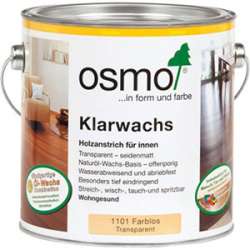Масло-воск для паркета и мебели Osmo Klarwachs