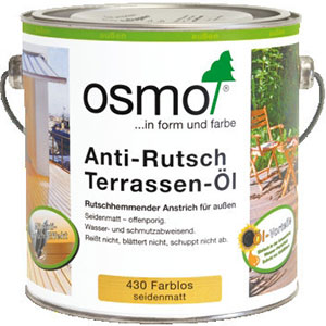 Масло для террасной доски с антискользящим эффектом Osmo Anti-Rutsch Terrassen-Ol