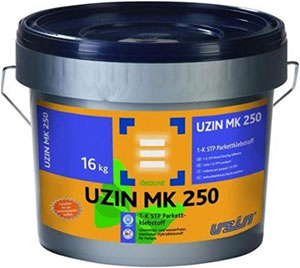 Высокопрочный силановый клей для паркета Uzin MK 250