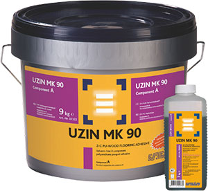 Двухкомпонентный полиуретановый клей Uzin MK 90