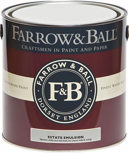 Краска Farrow & Ball Estate Emulsion для стен и потолка ультраматовая