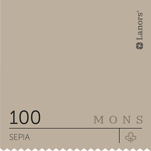Краска Lanors Mons 100 Sepia / Сепия