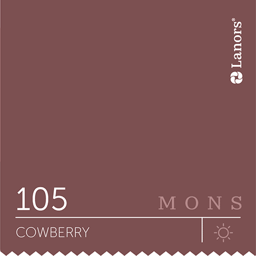 Краска Lanors Mons 105 Cowberry / Брусника