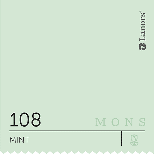 Краска Lanors Mons 108 Mint / Мята