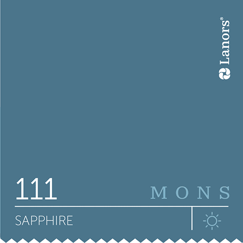 Краска Lanors Mons 111 Sapphire / Сапфир
