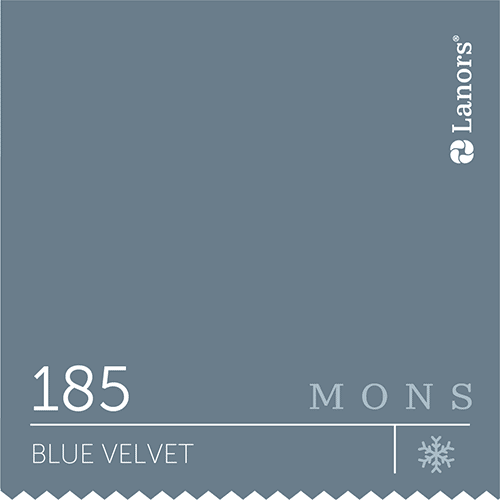Краска Lanors Mons 185 Blue Velvet / Синий бархат