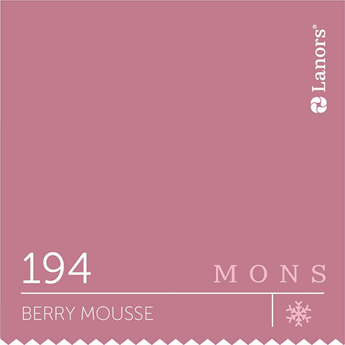 Краска Lanors Mons 194 Berry Mousse / Ягодный мусс