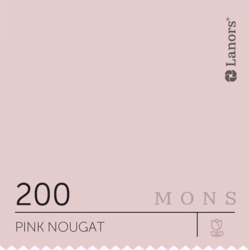 Краска Lanors Mons 200 Pink Nougat / Розовая нуга