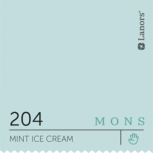 Краска Lanors Mons 204 Mint Ice Cream / Мятное мороженое
