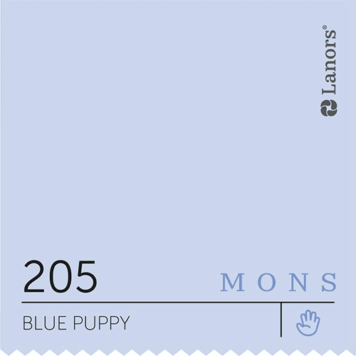 Краска Lanors Mons 205 Blue Puppy / Голубой щенок