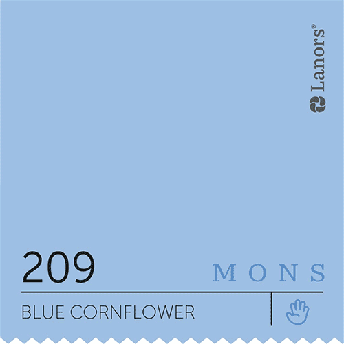 Краска Lanors Mons 209 Blue Cornflower / Синий василек