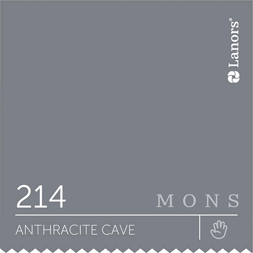 Краска Lanors Mons 214 Anthracite Cave / Антрацитовая пещера