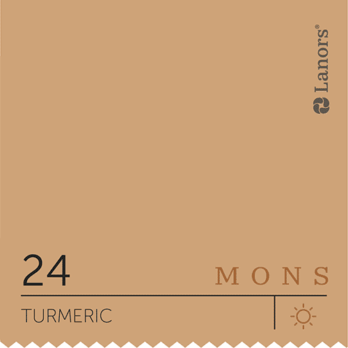 Краска Lanors Mons 24 Turmeric / Куркума