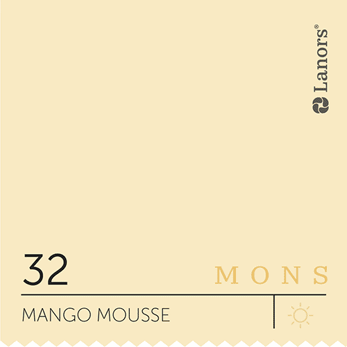 Краска Lanors Mons 32 Mango Mousse / Манговый мусс