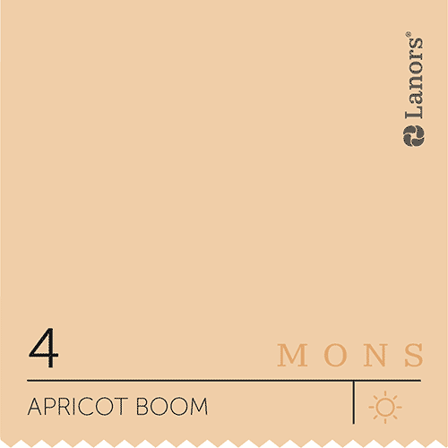 Краска Lanors Mons 4 Apricot Boom / Абрикосовый бум