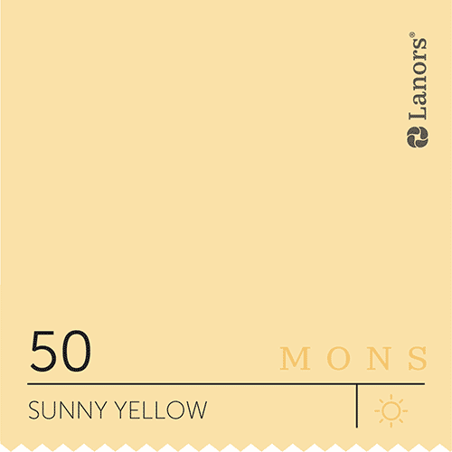Краска Lanors Mons 50 Sunny Yellow / Солнечный желтый