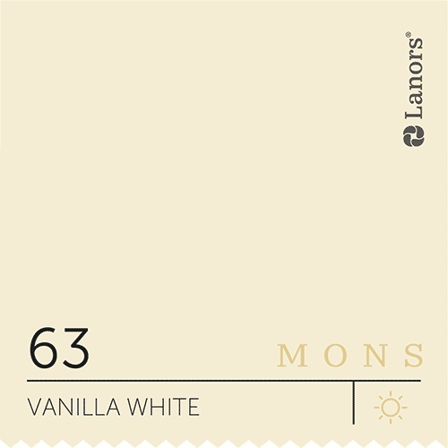 Краска Lanors Mons 63 Vanilla White / Ванильный белый
