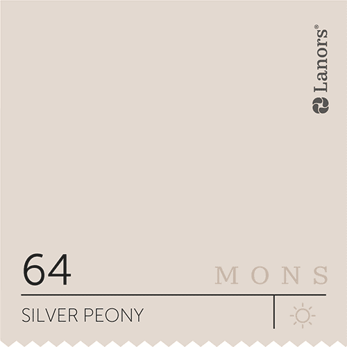 Краска Lanors Mons 64 Silver Peony / Серебряный пион