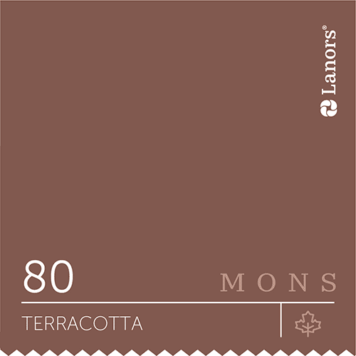 Краска Lanors Mons 80 Terracotta / Терракота