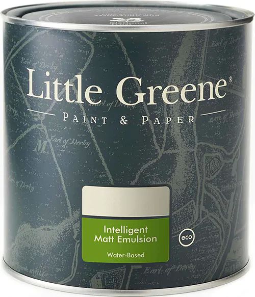 Краска Little Greene Intelligent Matt Emulsion моющаяся для стен и потолка