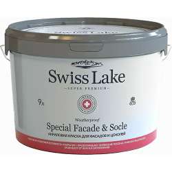 Краска для фасадов акриловая Swiss Lake Special Facade & Socle