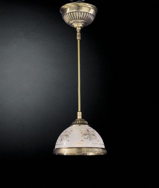 Потолочные светильники с плафонами из венецианского стекла трех размеров