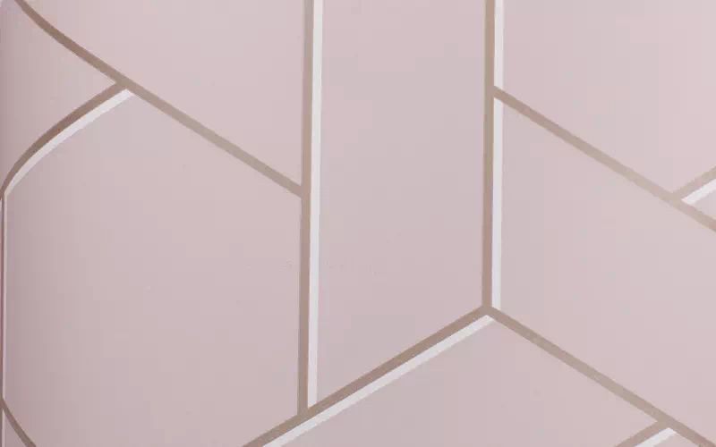 Бумажные обои Arthouse Geometrics, Checks & Stripes 695500 розовый орнамент