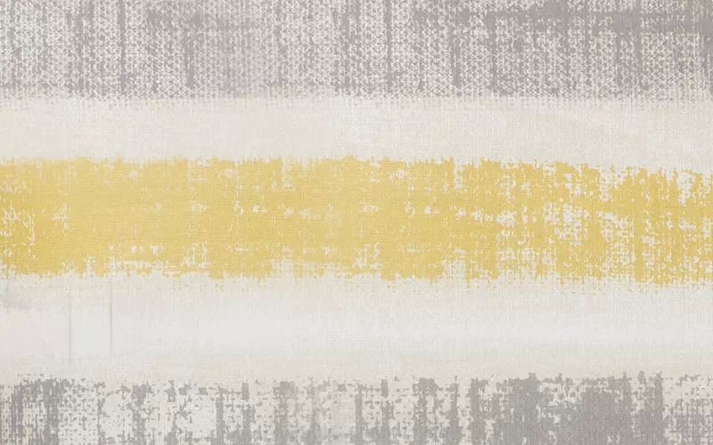 Виниловые обои Arthouse Geometrics, Checks & Stripes 610604 желто-серые полосы