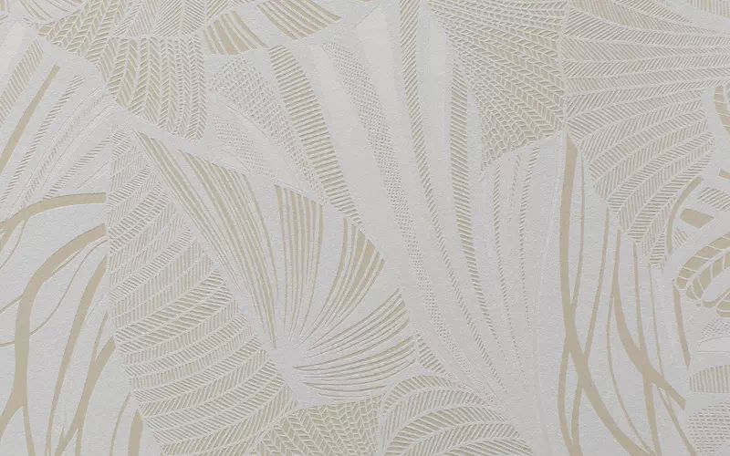 Виниловые обои Loymina Amazonia Ins5002/1 серые абстрактные листья