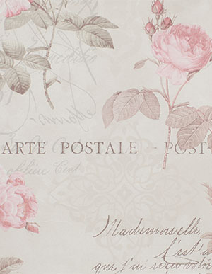 Флизелиновые обои Aura Anthologie G56286 с розовыми розами