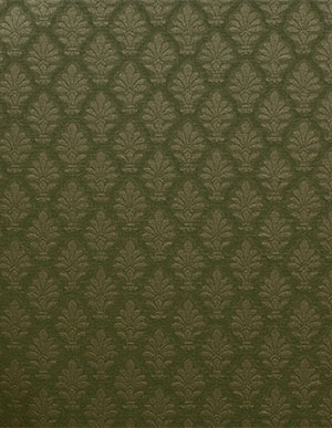 Зеленые виниловые обои Aura Brocade 2601-20809 с акантами