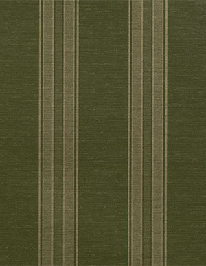 Виниловые обои Aura Brocade 2601-20816 с золотистыми полосками на зеленом фоне
