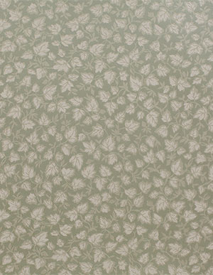 Виниловые обои Aura Brocade 2601-20845 зеленоватого цвета с бледными листочками