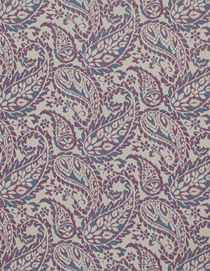 Обои для стен с сине-пурпурным флористическим орнаментом Aura Charming Prints FD22213