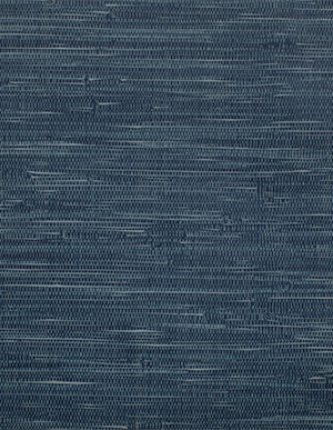 Обои для стен синего цвета с рисунком под джинсовую ткань Aura Charming Prints FD22265