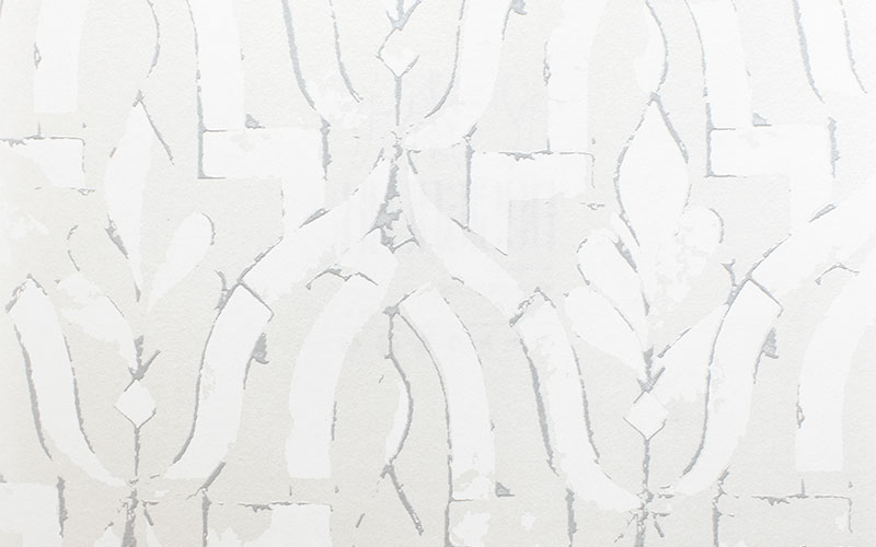 Серебристо-белые флизелиновые обои Aura Design Lux 22701 блестящие абстрактные