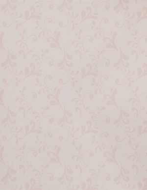 Кремовые обои для стен с розовым флористическим узором Aura Forever Young H2911001