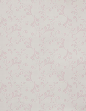 Молочного цвета обои для стен с розовым флористическим узором Aura Forever Young H2911004