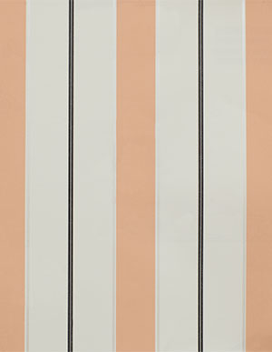 Обои для стен с белыми и оранжевыми вертикальными полосами Aura Forever Young H2912403