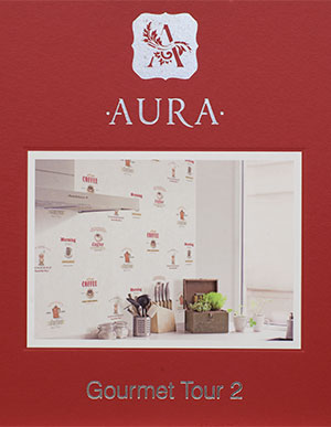 Виниловые обои Aura Gourmet Tour 2