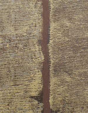 Серо-желто-коричневые обои для стен с вертикальными полосами Aura Interior Affairs 218734