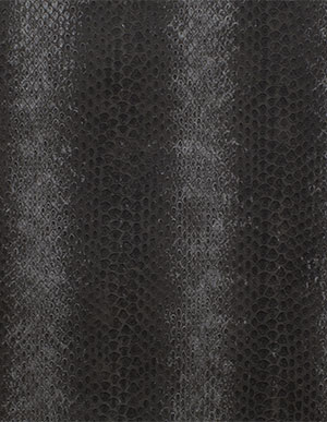 Черно-белые виниловые обои под кожу бенгальского варана Aura Natural FX G67429