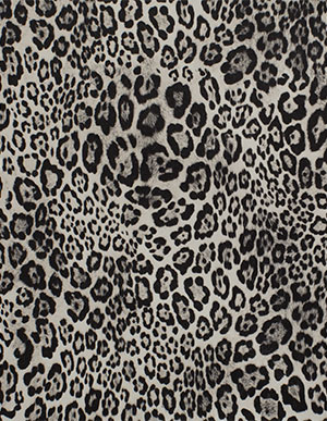 Черно-белые обои под кожу леопарда Aura Natural FX G67462