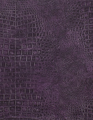 Фиолетовые обои для стен под кожу крокодила Aura Natural FX G67506