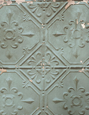 Спаржевого цвета обои с рисунком в виде керамической плитки Aura Reclaimed 2701-22331
