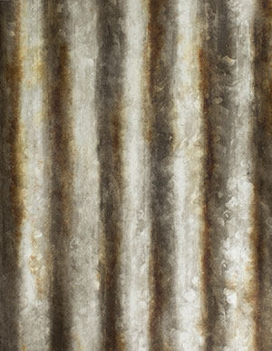 Боброво-серые обои с вертикальными полосами жемчужного цвета Aura Reclaimed 2701-22334
