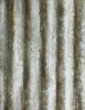 Серо-коричневые обои с рисунком в виде гофра Aura Reclaimed 2701-22335