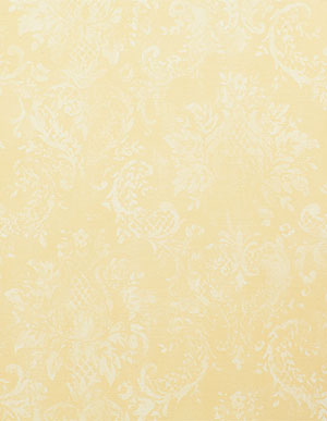 Бледно-желтые виниловые обои с дамасками крупного размера Aura Stripes & Damasks SD25655